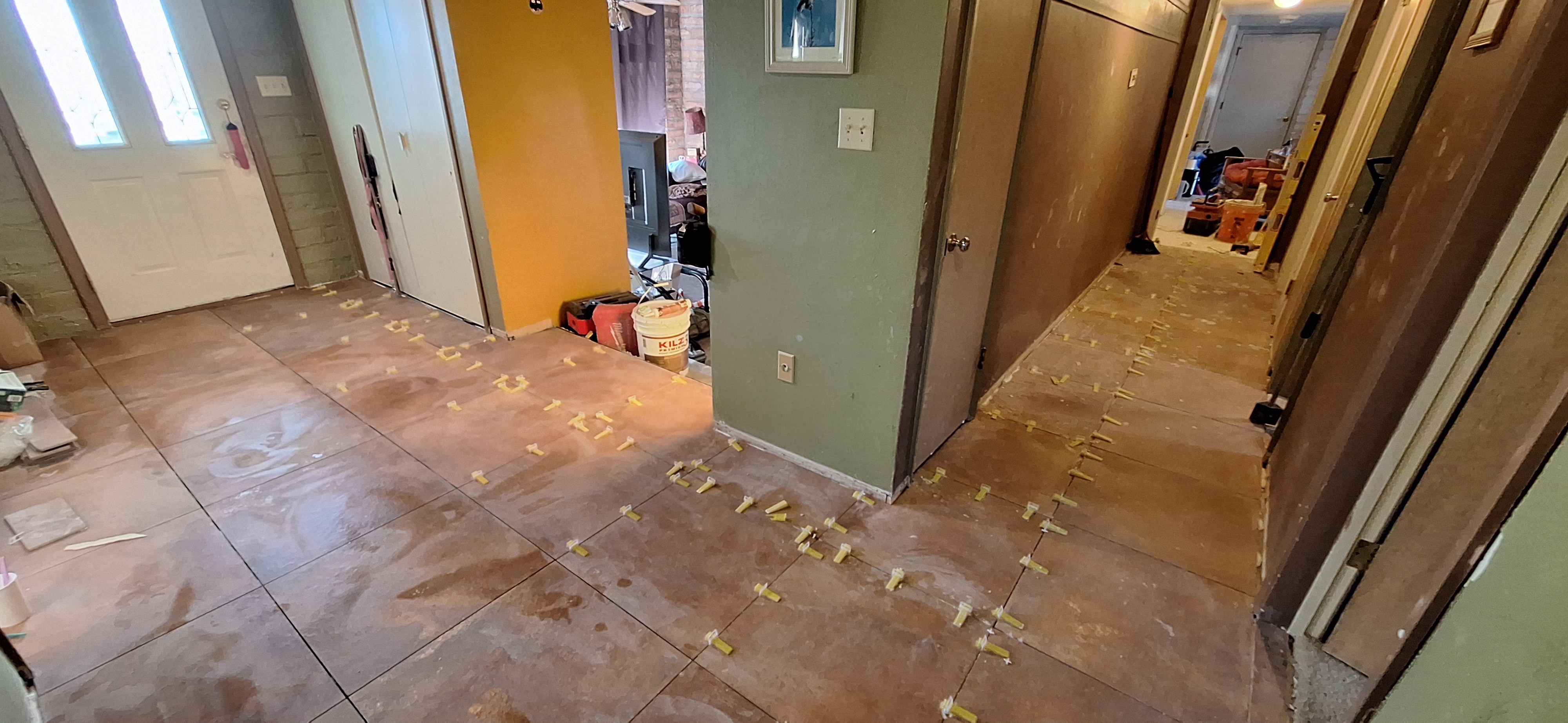 Lavelles Entry and Hall Floor Tile