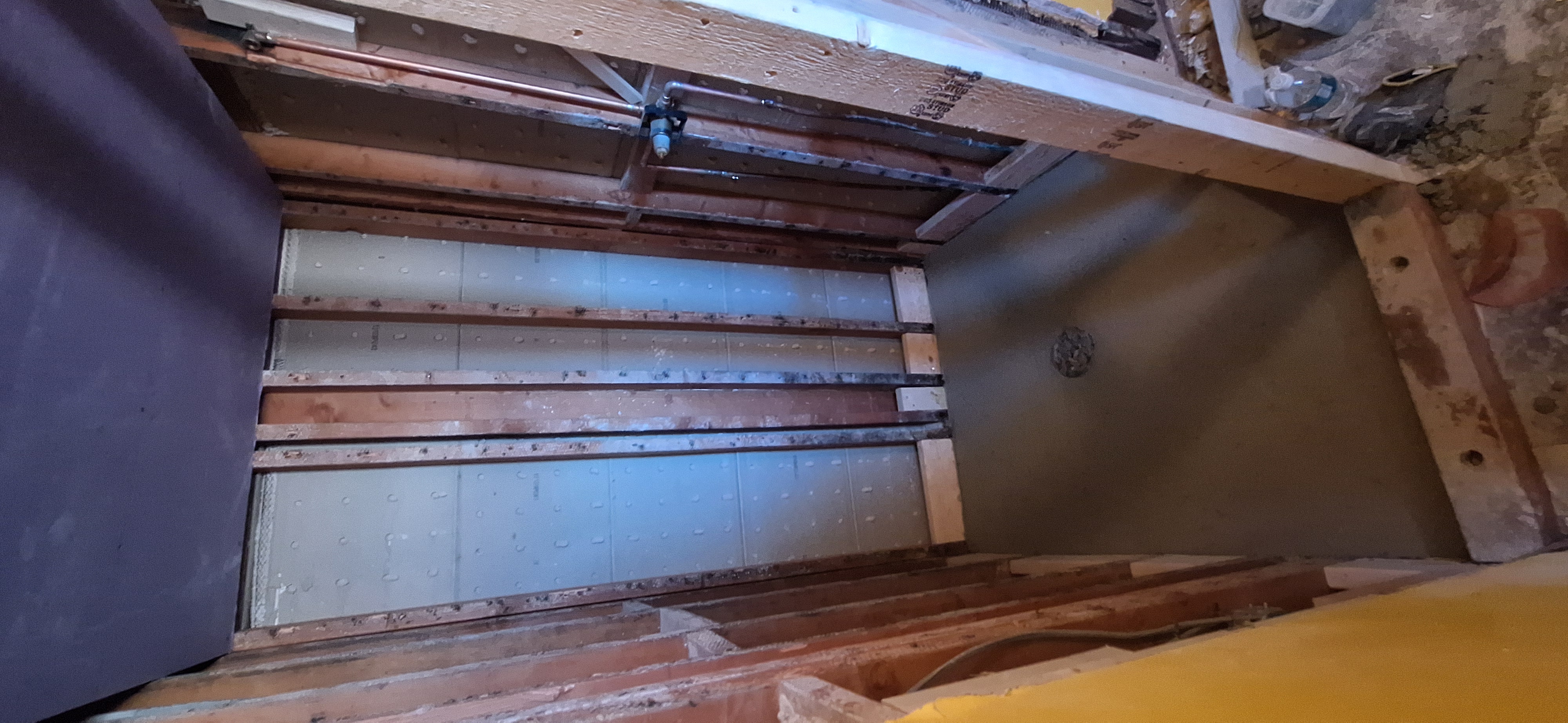 New Framing for Master Shower