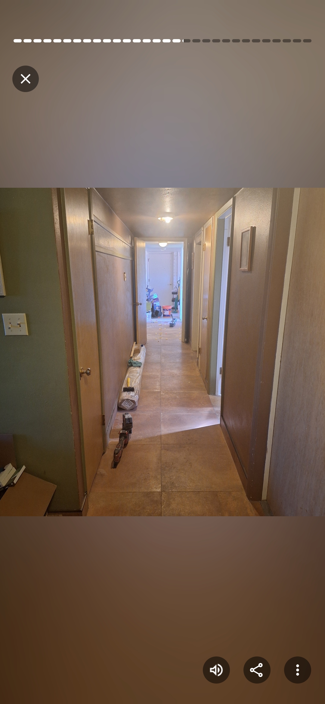 New Tile in Hallway