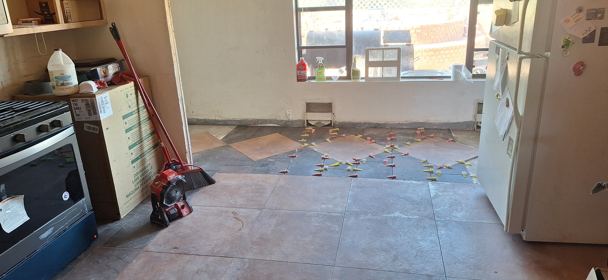 Lavelles tile installation