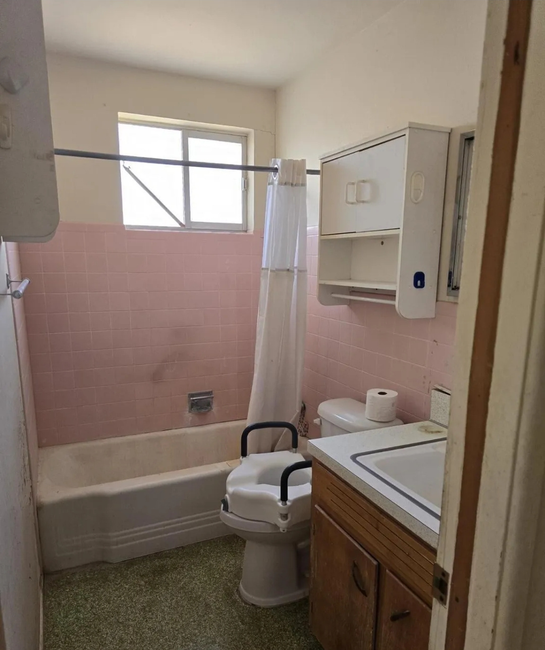 Before — original bathroom