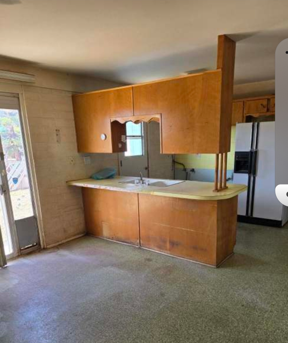 Before — original kitchen
