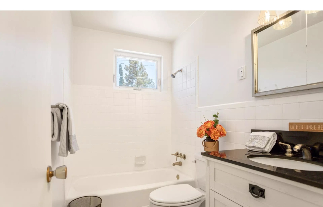 Finished bathroom