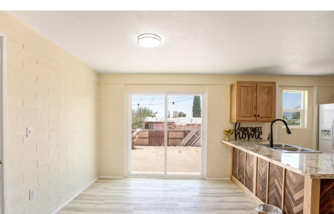 Finished kitchen transition